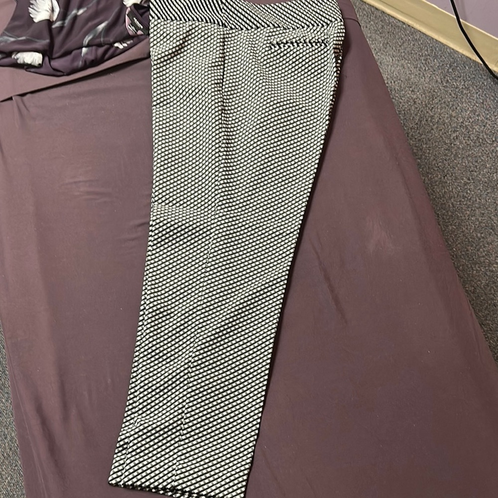 Alfani Monochrome Geometric Pants